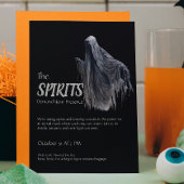 Grappige griezelige gotische horror Halloween kost Kaart