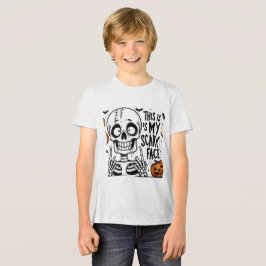Grappige griezelige Halloween - "Dit is mijn enge  Tri-Blend Shirt