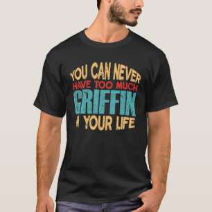 Grappige Griffin gepersonaliseerde T-shirt voornaa