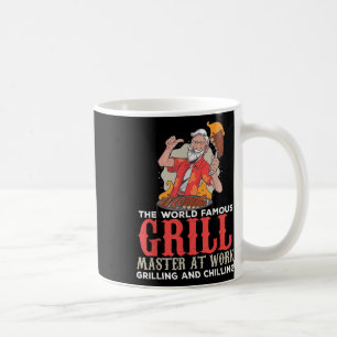 Grappige Grill Master BBQ Lovers Foodies Chef gero Koffiemok