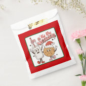 Grappige grillige kerst gunstzakken bedankzakje (Gezegeld)