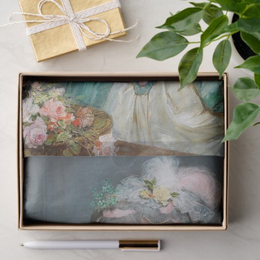 Grappige grillige Marie Antoinette Franse Decoupag Tissuepapier (Geschenk)