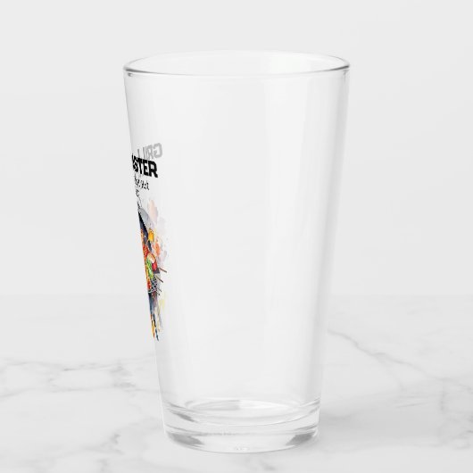 Grappige Grillmaster Pun Dad Joke Keeping Meat Hot Glas (Links)