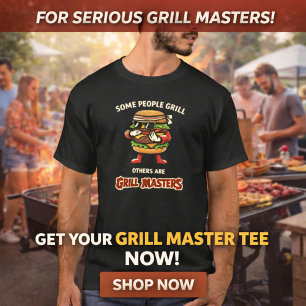 Grappige Grillmaster   Vaderdag T-shirt
