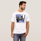 Grappige Grim Reaper Borstel Met Death T-shirt (Voorkant volledig)