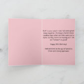 Grappige Grim Reaper Dood aan mijn jeugd 30ste ver Kaart (Binnen)