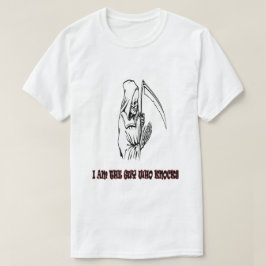 Grappige Grim Reaper Quote Spooky Halloween Night T-shirt