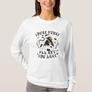 Grappige Grim Reaper Skelet Halloween Kostuum T-shirt