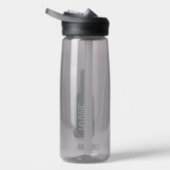 Grappige groene bierfles logo aangepaste waterfles (Rechts)