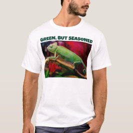 Grappige Groene Kameleon  T-shirt