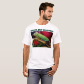 Grappige Groene Kameleon T-shirt (Voorkant volledig)