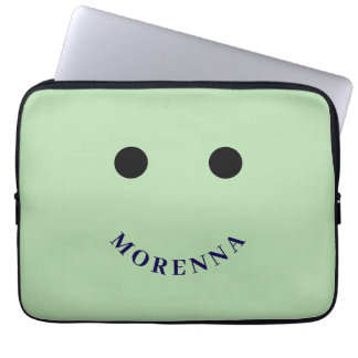 Grappige Groene Laptophoes Laptop Sleeve
