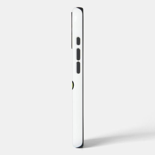 Grappige groene Zombie Karikatuur iPhone Case (Achterkant / Links)