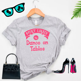 Grappige Groep Bachelorette Feestjurk Meest Waars T-shirt