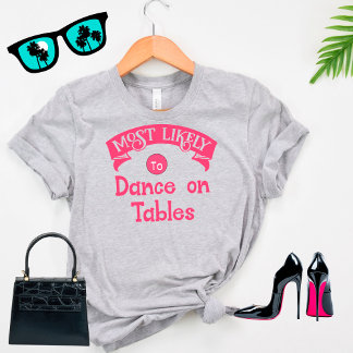 Grappige Groep Bachelorette Feestjurk Meest Waars T-shirt