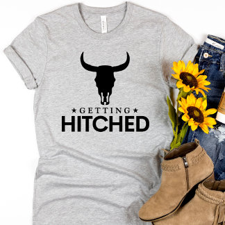 Grappige Groep Bachelorette Westerse Trouwen T-shirt
