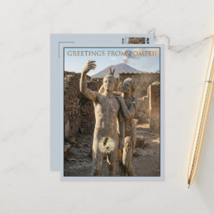 Grappige groeten van Pompeii Reis Briefkaart