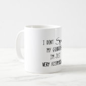 Grappige grootouders Quote Verwennen van de kleink Koffiemok (Voorkant links)