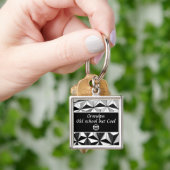 Grappige grootvader bijnaam, Grappig Gezegde Sleutelhanger (Hand)