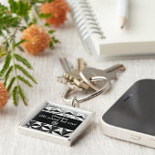 Grappige grootvader bijnaam, Grappig Gezegde Sleutelhanger (Zijkant)