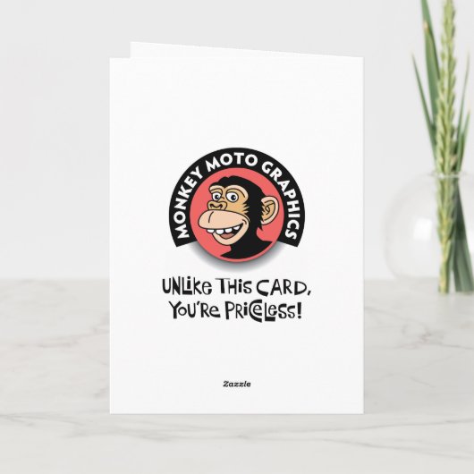 Grappige grootvader verjaardag kaart (Achterkant)