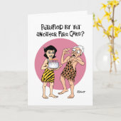 Grappige grootvader verjaardag kaart (Gele Bloem)