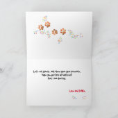 Grappige Grote Deen Pet Dog Verjaardag Kaart (Binnen)