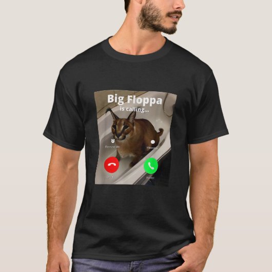 Grappige grote floppa Mijn geliefde grote floppa r T-shirt (Voorkant)