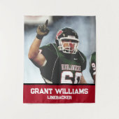 Grappige grote foto wandkleed (Voorkant)