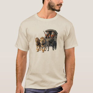 Grappige Grote Kat Stagecoach T-shirt
