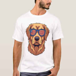 Grappige Grote Pyreneeën / Golden Retriever Nederl T-shirt