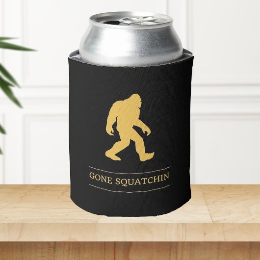 Grappige Grote Voet Weg Gesquatch Sasquatch Blikjeskoeler