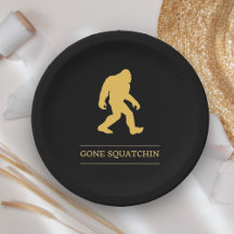 Grappige Grote Voet Weg Gesquatch Sasquatch