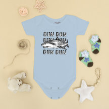 Grappige grote witte haai aanval kunst