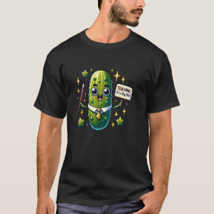 Grappige grote zure augurk leraar t-shirt
