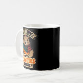 Grappige Groundhog Day Groundhogs Prefereren Brown Koffiemok (Voorkant links)