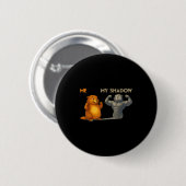Grappige Groundhog Day Ronde Button 5,7 Cm (Voorkant /achterkant)