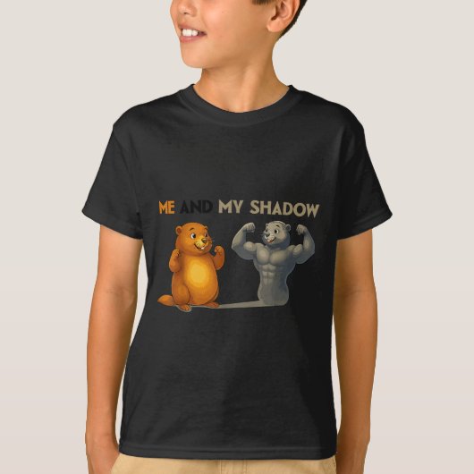Grappige Groundhog Day  T-shirt (Voorkant)