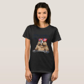Grappige Groundhog Day-versieringen 2025 Groundhog T-shirt (Voorkant volledig)