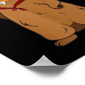 Grappige Groundhog-grap Groundhog-dag citaat Liefh Poster (Hoek)