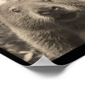 Grappige Groundhog Selfie Met Ufos Rare Groundhog Poster (Hoek)