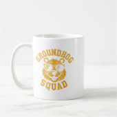 Grappige Groundhog Squad Gelukkige Groundhog Dag 2 Koffiemok (Links)