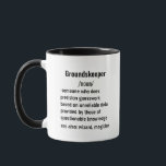 Grappige Groundskeeper Definitie geschenken voor m Mok<br><div class="desc">Ontdek een verscheidenheid aan doordachte geschenken voor Groundskeepers,  geschikt voor zowel mannen als vrouwen. Van grappige en creatieve cadeau-ideeën tot praktische items,  deze selecties vieren het harde werk van degenen in Groundskeeper-banen. Ideaal voor feestdagen,  verjaardagen of elke gelegenheid om de toewijding van Groundskeepers te eren en te waarderen.</div>