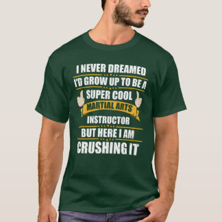 Grappige Growo Een Vechtkunst instructeur familie T-shirt