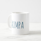 Grappige Grumpa Nieuwigheid voor Chagrijnige Opa G Koffiemok (Voorkant links)