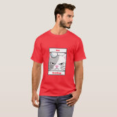 Grappige Grumpy Cat Bah Humbug T-shirt (Voorkant volledig)