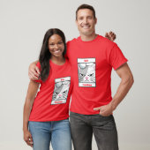 Grappige Grumpy Cat Bah Humbug T-shirt (Unisex)