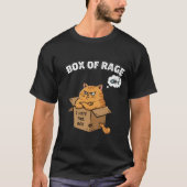 Grappige Grumpy Cat | Doos van woede | Ik haat dez T-shirt (Voorkant)