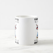 Grappige Grumpy Koe Quote Koffiemok (Center)