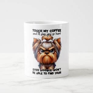 Grappige Grumpy Yorkshire Terrier Dog Mok